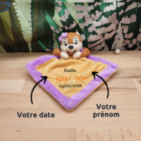 13.png Zaza l'écureuil malicieuse – Doudou personnalisé