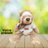 Nounours l'aviateur adorable – Peluche personnalisée