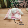 Jody la lapine toute douce – Doudou personnalisé
