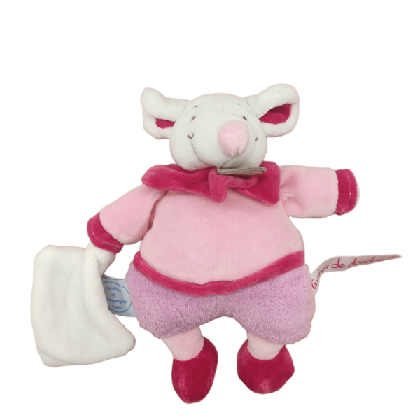 Charlie la souris farceuse – Doudou personnalisé
