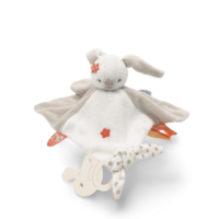 doudou-attache-tetine-lapin-blanc.png Louka, le lapin tout blanc - Doudou personnalisé