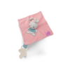 doudou-attache-tetine-lapin-rose-1.png Noah, le Lapin trop mignon - Doudou personnalisé