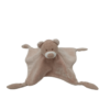 doudou-carre-ours-marron.png Bruno, le petit ours marron - Doudou personnalisé
