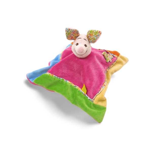 doudou-carre-porchinet-2.png Porcinet, le Compagnon Coloré - Doudou personnalisé
