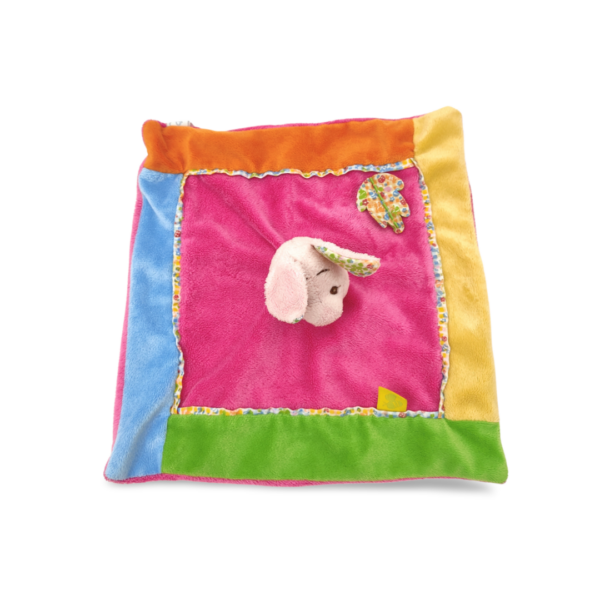 doudou-carre-porchinet-3.png Porcinet, le Compagnon Coloré - Doudou personnalisé