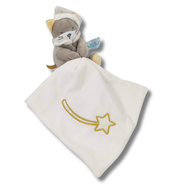 Lary le chat paresseux - Doudou personnalisé