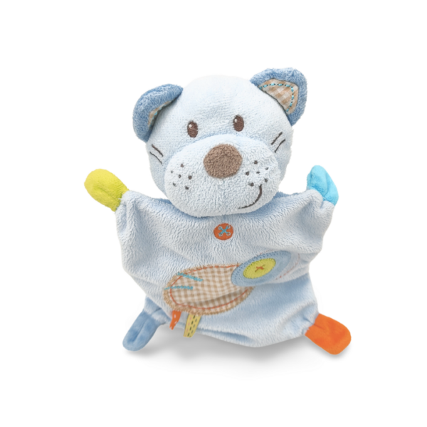 doudou-chat-plat-bleu-2.png Chacha le chat tout bleu - Doudou personnalisé