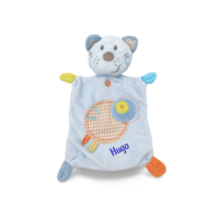 doudou-chat-plat-bleu.png Chacha le chat tout bleu - Doudou personnalisé
