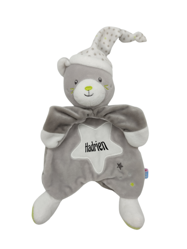 doudou-chat-plat-gris-etoile-sucre-d-orge.png Gaston Le Compagnon des Premières Émotions