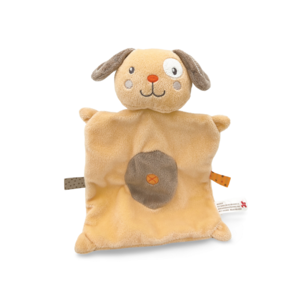 doudou-chien-jaune-2.png Max, le Chien jaune - Doudou personnalisé