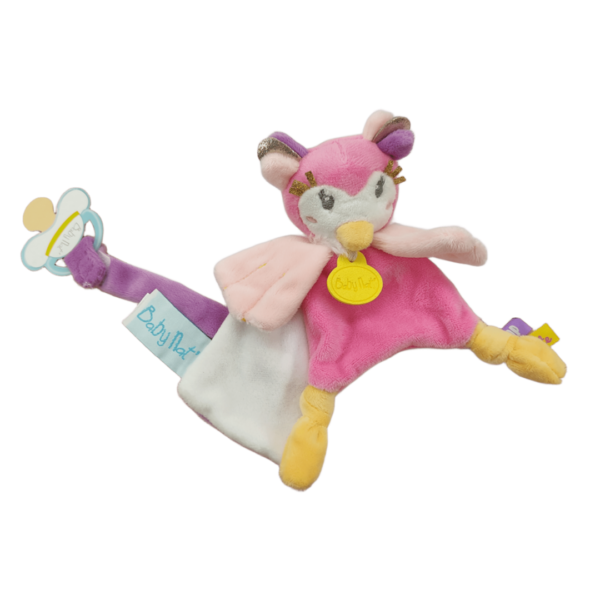 Lola la chouette câline – Doudou personnalisé