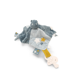 doudou-dragon-bleu-attache-tetine.png Draco, le dinosaure des profondeurs - Doudou personnalisé
