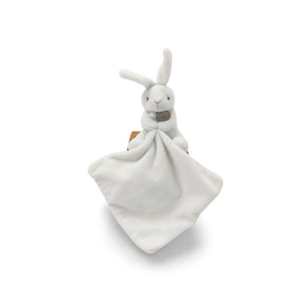 doudou-lapin-blanc-mouchoir-blanc-1.png Lapino le lapin blanc - Doudou personnalisé