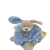 doudou-lapin-bleu-et-jaune-baby-nat.png Rémi le préféré des bébés - Doudou personnalisé