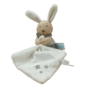 Croustille le lapin curieux – Doudou personnalisé