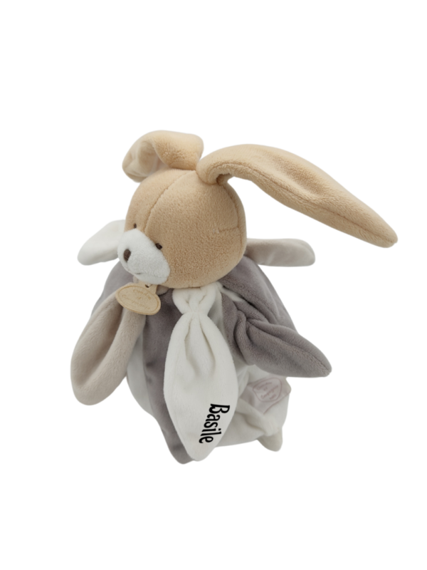 doudou-lapin-gris-marionnette-doudou-et-compagnie-2.png Papouille l'Explorateur de Sourires