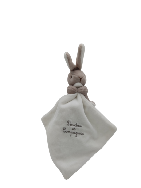 doudou-lapin-gris-mouchoir-blanc-baby-nat.png Canaille le Doudou Enchanteur