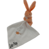 Biscotte le lapin en folie - Doudou personnalisé