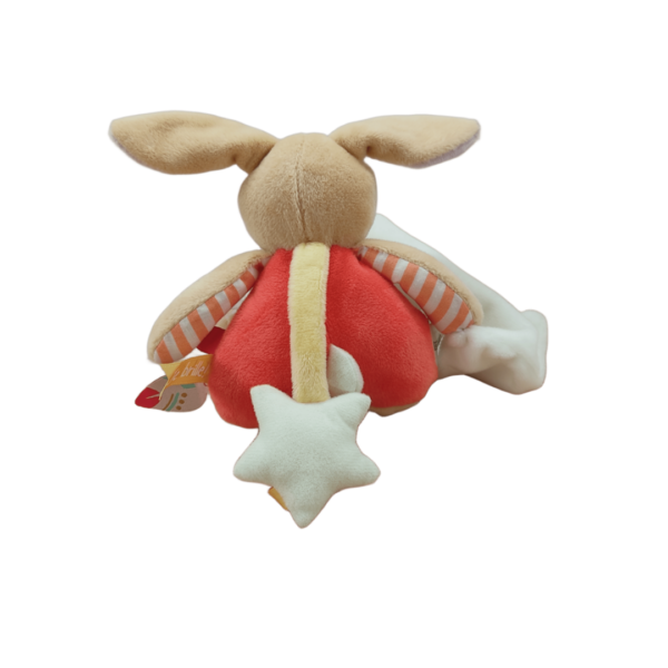 Lou, le lapin lumineux – Doudou personnalisé