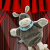 doudou-marionnette-hippopotame.png George l'Hippo marionnette - Doudou personnalisé