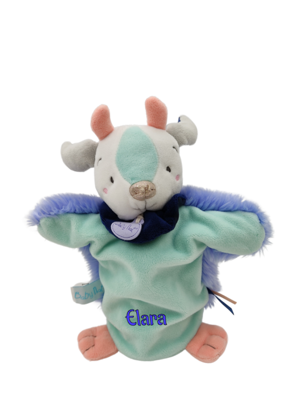 doudou-marionnette-renne-baby-nat.png Bella la marionnette Renne - Doudou personnalisé