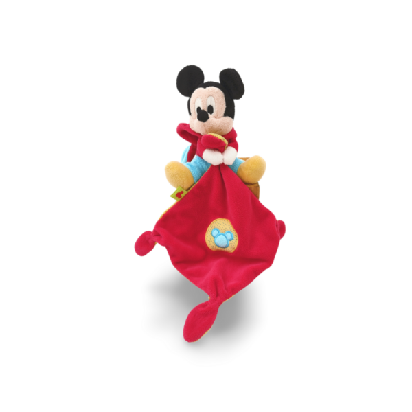 doudou-mickey-mouchoir-rouge-2.png Mickey lapinou le charmant - Doudou personnalisé