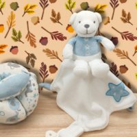 doudou-ours-attache-tetine-1.png Jean l'ours arrangeant - Doudou personnalisé