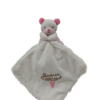 doudou-ours-blanc-mouchoir-bisous-papillon-doudou-et-compagnie-1.png Lulu, chat blanc et rose - Doudou personnalisé