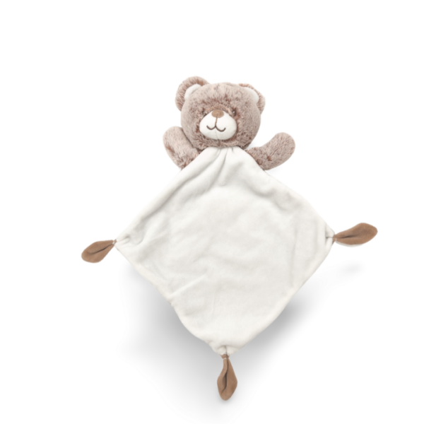 doudou-ours-marron-et-blanc.png Oliver, l'ours marron - Doudou personnalisé