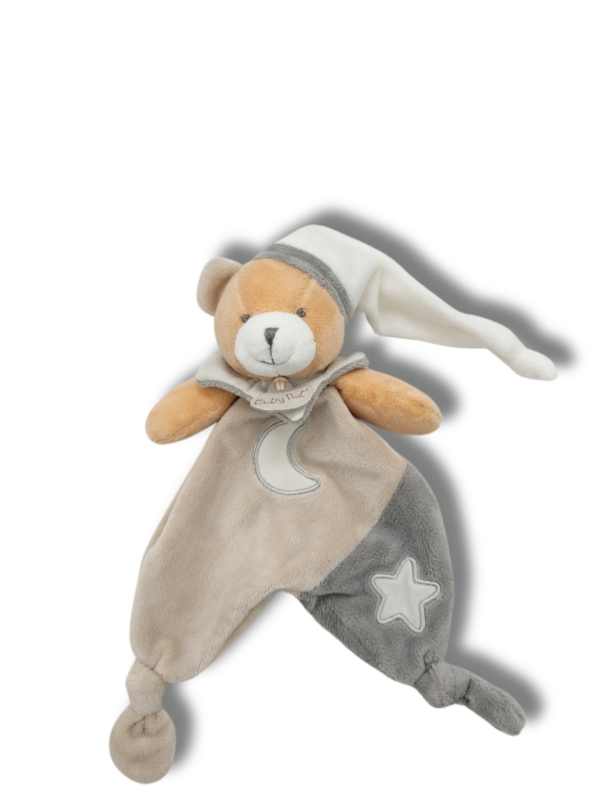 doudou-ours-plat-gris.png Lumi, l'Ours Gris Luminescent au Corps Plat