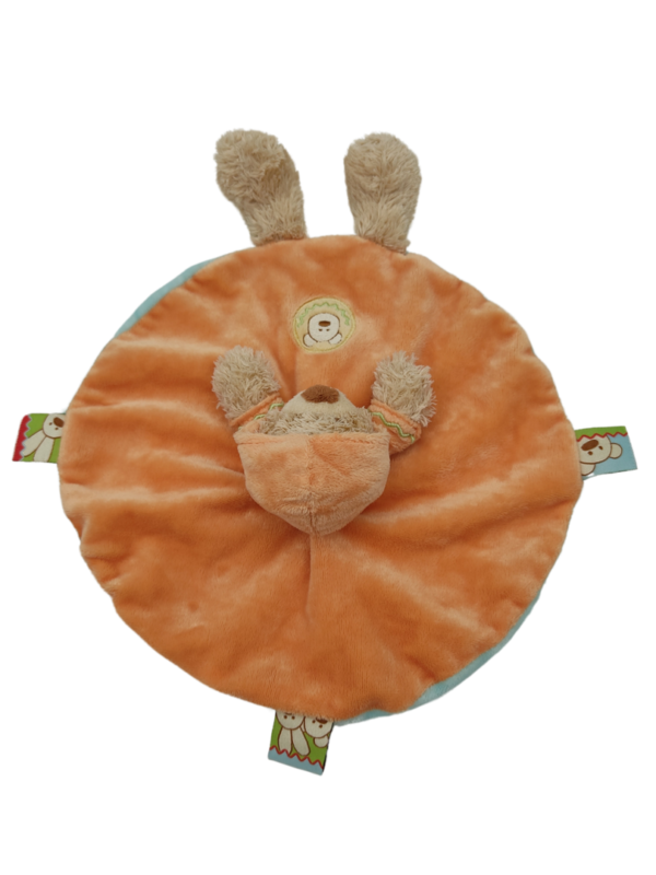 Câlin, l'Ours avec Capuche Douillette - Doudou personnalisé