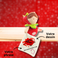 doudou-personnalise.png Frambeline, la douceur acidulée - Doudou personnalisé