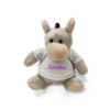 Tibo l'âne curieux - Peluche personnalisée