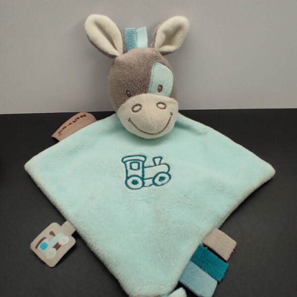 Gaston l'âne voyageur - Doudou personnalisé