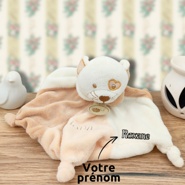 Voyou le chat magique - Doudou personnalisé
