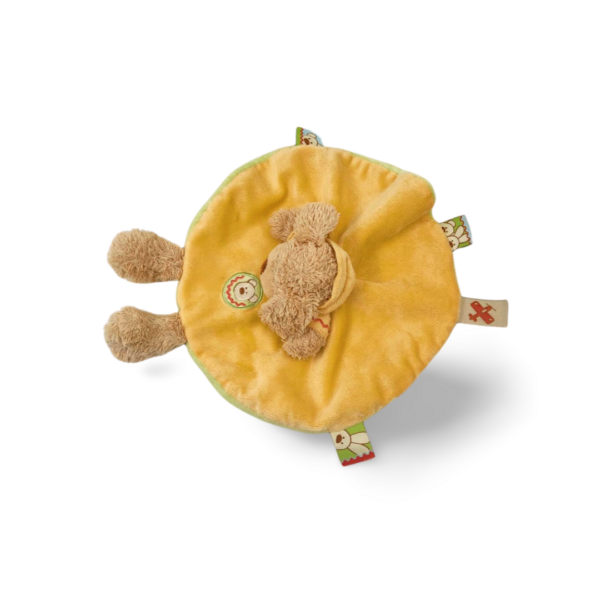doudou-personnalise-chien-rond-3.png Jack Jack le chien rond plat et jaune - Doudou personnalisé