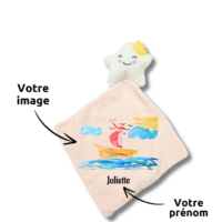 Stella l'étoile scintillante - Doudou personnalisé