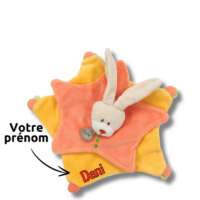 doudou-personnalise-lapin.png Coquin le lapin Tendresse - Doudou personnalisé