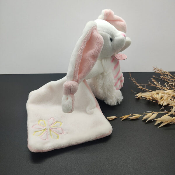doudou-personnalise-lapin.jpeg Cracotte la lapine joyeuse - Doudou personnalisé