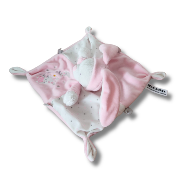 doudou-personnalise-lapin-ours-rose-4.png Stella l'ours lapin - Doudou personnalisé