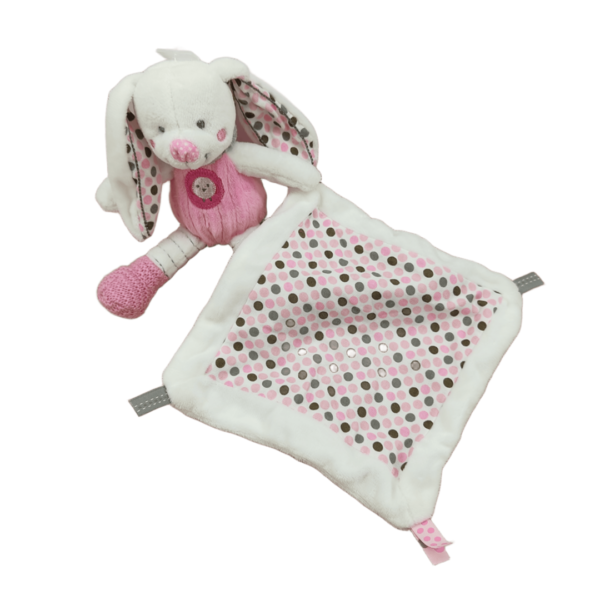 Louise, le lapin câlin Nicotoy - Doudou personnalisé