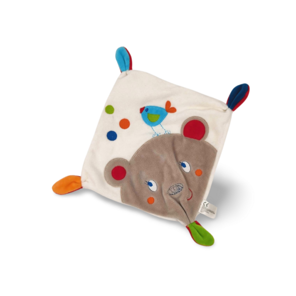 Pota l'ours plat - Doudou personnalisé