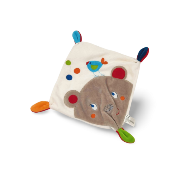 Pota l'ours plat - Doudou personnalisé