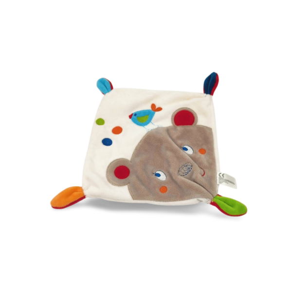 Pota l'ours plat - Doudou personnalisé