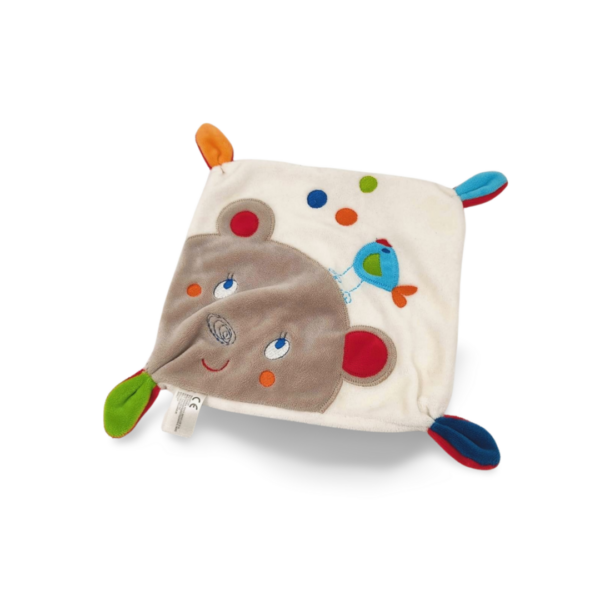 Pota l'ours plat - Doudou personnalisé