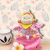 Nelly la petite fille attentionnée - Doudou personnalisé