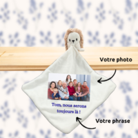 doudou-personnalise-photo.png Pic le hérisson tout petit - Doudou personnalisé