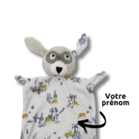 Max, le chien masqué - Doudou personnalisé