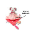 doudou-personnalise-souris-rose-1.png Mélodie la douce compagne - Doudou personnalisé