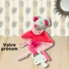Yaya la douce souris - Doudou personnalisé